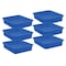 Teacher Created Resources Letter Tray, Plastic, Blue, 6 PK 20437 - alternate 1